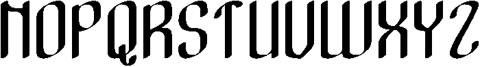 Exquisite otf (400) Font UPPERCASE