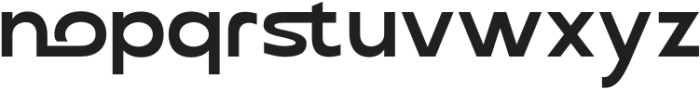 Exson Regular otf (400) Font LOWERCASE