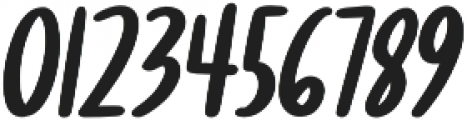 Extra Bold Italic otf (700) Font OTHER CHARS