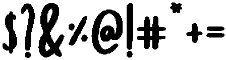 Extra Bold otf (700) Font OTHER CHARS