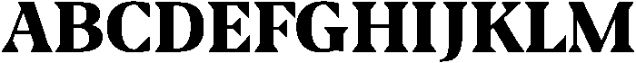 ExtraBold otf (700) Font UPPERCASE