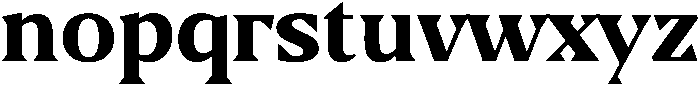 ExtraBold otf (700) Font LOWERCASE