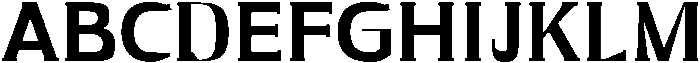 ExtraBold otf (700) Font UPPERCASE