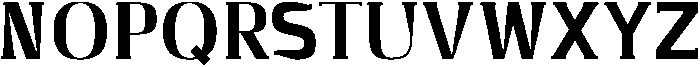 ExtraBold otf (700) Font UPPERCASE
