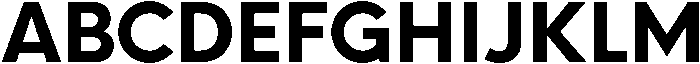 ExtraBold otf (700) Font UPPERCASE