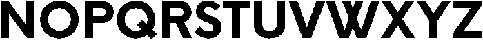 ExtraBold otf (700) Font UPPERCASE