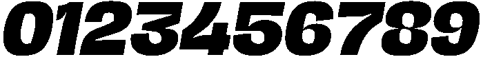 Extrabold Italic otf (700) Font OTHER CHARS