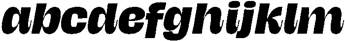 Extrabold Italic otf (700) FONT