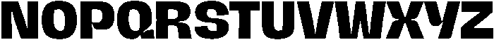 Extrabold otf (700) Font UPPERCASE