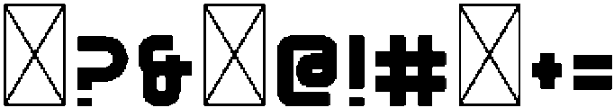 Extreme Regular otf (400) Font OTHER CHARS
