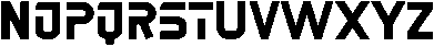 Extreme Regular otf (400) Font UPPERCASE