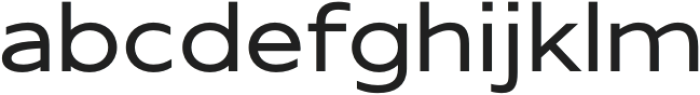 Extrend Regular otf (400) Font LOWERCASE