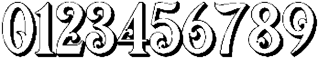 Extrude otf (400) Font OTHER CHARS