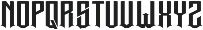 Exunite otf (400) Font UPPERCASE