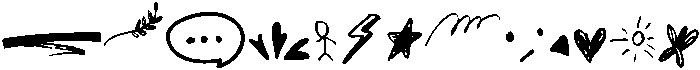 extras otf (400) Font LOWERCASE