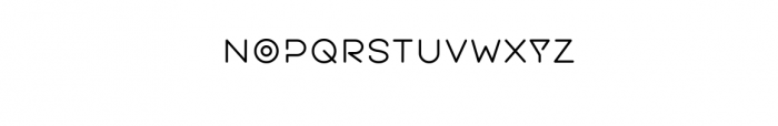 Exarros-Thin.ttf Font LOWERCASE