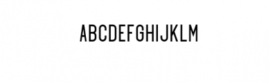 Exon Regular.otf Font UPPERCASE