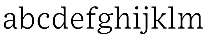 Exchange MicroPlus Light Font LOWERCASE