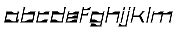ExecutrisItalic Font LOWERCASE