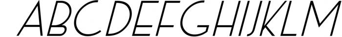 Exco Typeface Font LOWERCASE