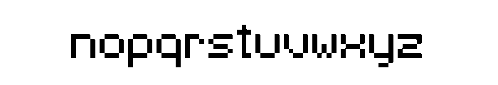 EXEPixelPerfect Font LOWERCASE