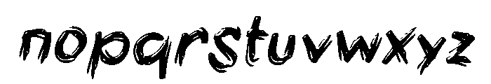 EXTRAWIND Font LOWERCASE
