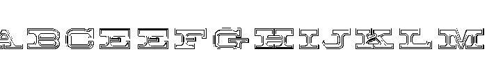 Excalibur Extravagant Regular Font UPPERCASE