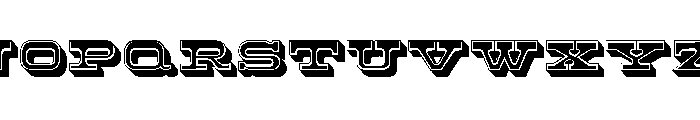 Excalibur Regular Font UPPERCASE
