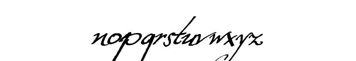 Excellentia in excelsis Font LOWERCASE