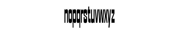 Excessive Extra Condensed Font LOWERCASE