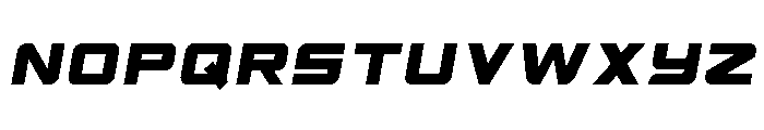 ExcludedItalic Font UPPERCASE