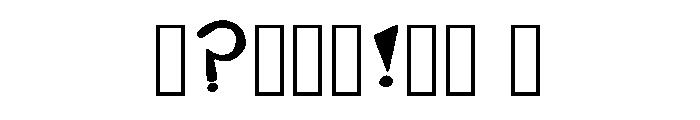 Eximia Regular Font OTHER CHARS