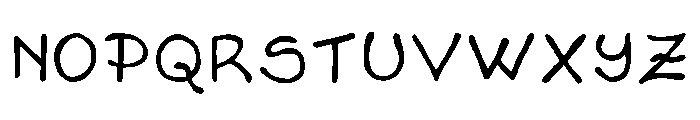 Eximia Regular Font UPPERCASE