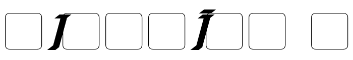 Exodite Bold Italic Font OTHER CHARS