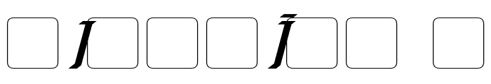 Exodite Italic Font OTHER CHARS