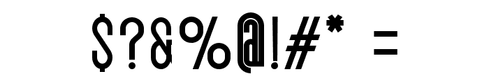 Exonregular Font OTHER CHARS