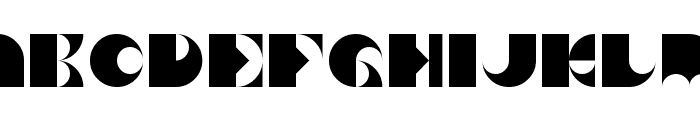 Exoskeleton Regular Font UPPERCASE