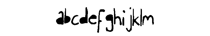 ExperimentalSeexFont FONT