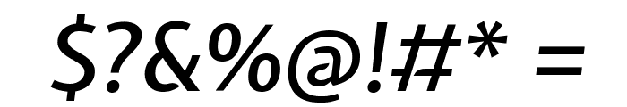 Expletus Sans Medium Italic Font OTHER CHARS