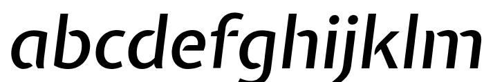 Expletus Sans Medium Italic Font LOWERCASE