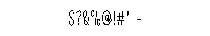 Extra Curricular Font OTHER CHARS