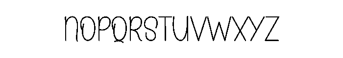 Extra Curricular Font LOWERCASE