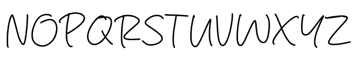 Extra Milky Font UPPERCASE