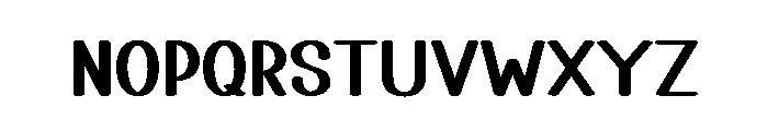 Extra Type Font UPPERCASE