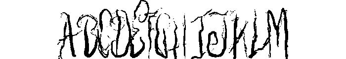 ExtraReaper Font UPPERCASE