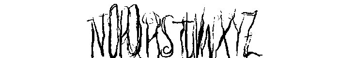 ExtraReaper Font UPPERCASE