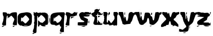 Extraction [BRK] Font LOWERCASE
