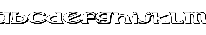 Extrano - Sombra Font LOWERCASE