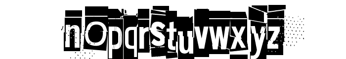 Extraoin Zhurdlyou Total War Font LOWERCASE