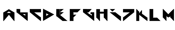 Extraterrestial Font LOWERCASE